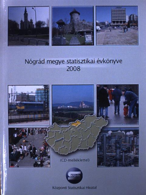Nógrád megye statisztikai évkönyve 2008 - CD-vel [antikvár]