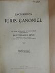 Dr. Sipos István - Enchiridion iuris canonici [antikvár]
