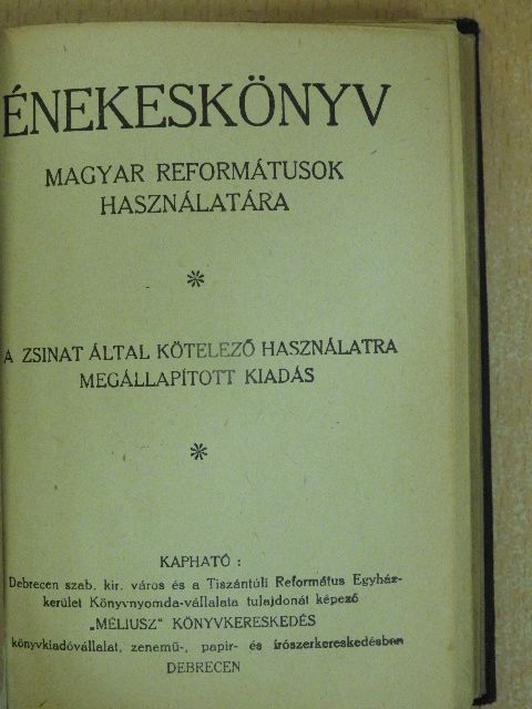 Fejes István - Énekeskönyv [antikvár]