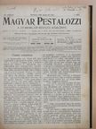 Csiky Lajos - Magyar Pestalozzi 1906. (nem teljes évfolyam) [antikvár]