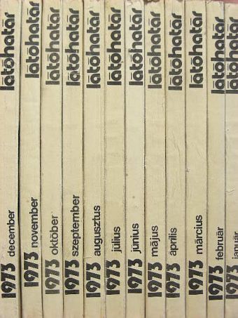 Bor Pál - Látóhatár 1973. január-december [antikvár]