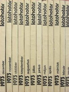 Bor Pál - Látóhatár 1973. január-december [antikvár]