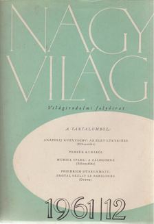 KARDOS LÁSZLÓ - Nagyvilág 1961/12. [antikvár]