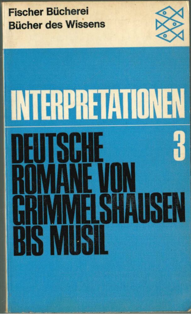 Deutsche Romane von Grimmelshausen bis Musil [antikvár]