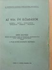 Ábrahám Ambrus S. O. - Az 1934. évi előadások [antikvár]