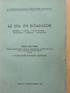 Ábrahám Ambrus S. O. - Az 1934. évi előadások [antikvár]