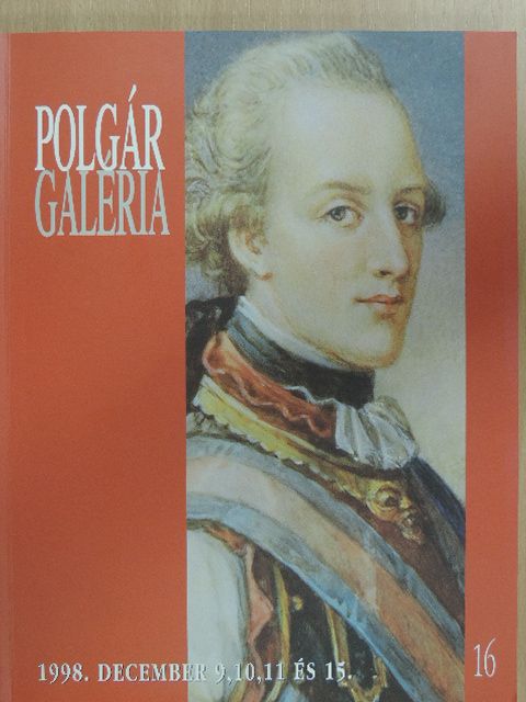 Polgár Galéria 16. karácsonyi festmény, műtárgy, bútor, szőnyeg és ékszer árverés [antikvár]