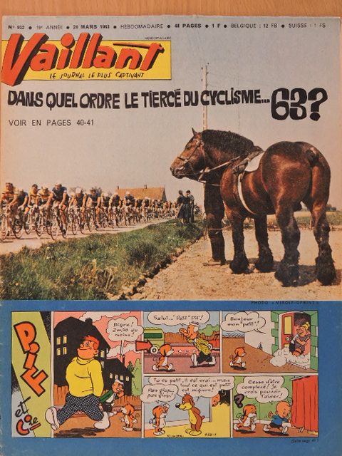 Hertel - PIF Vaillant 24. Mars 1963 [antikvár]