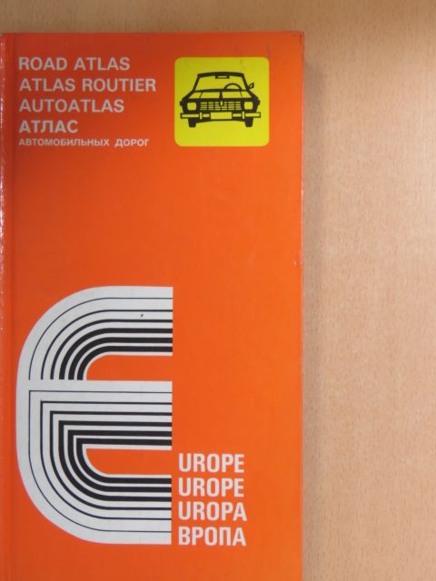 Europa autoatlas [antikvár]
