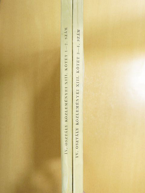 Erdei Ferenc - A Magyar Tudományos Akadémia Agrártudományok Osztályának Közleményei XIII. 1-4. [antikvár]