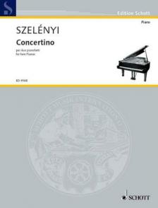 SZELÉNYI ISTVÁN - CONCERTINO PER DUE PIANOFORTI (1964) EDITED BY SZELÉNYI LÁSZLÓ
