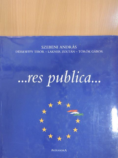 Dessewffy Tibor - ...res publica... [antikvár]