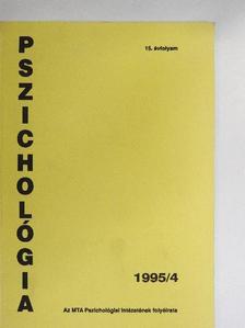 Fülöp Márta - Pszichológia 1995/4. [antikvár]