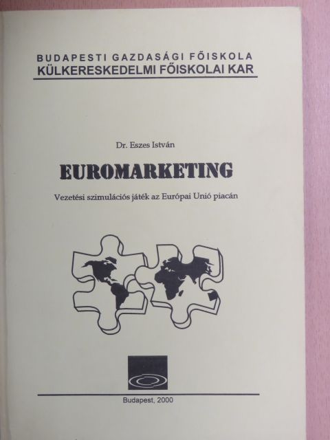 Dr. Eszes István - Euromarketing [antikvár]