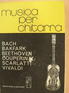 Antonio Vivaldi - Sonatina e adagio per 2 chitarre/Zwölf Stücke für Gitarre/5 Sonate per 2 chitarre/Trio in do maggiore per liuto (chitarre), violino e violoncello (minikönyv) [antikvár]