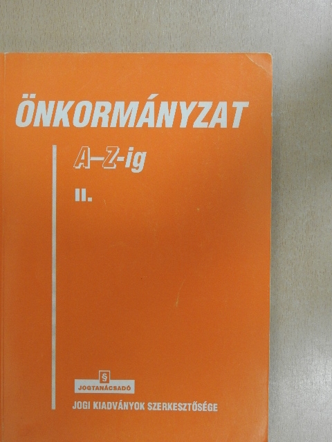 Önkormányzat A-Z-ig II. [antikvár]
