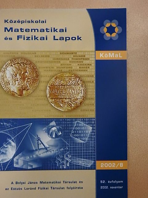 Gálfi László - Középiskolai Matematikai és Fizikai Lapok 2002. november [antikvár]