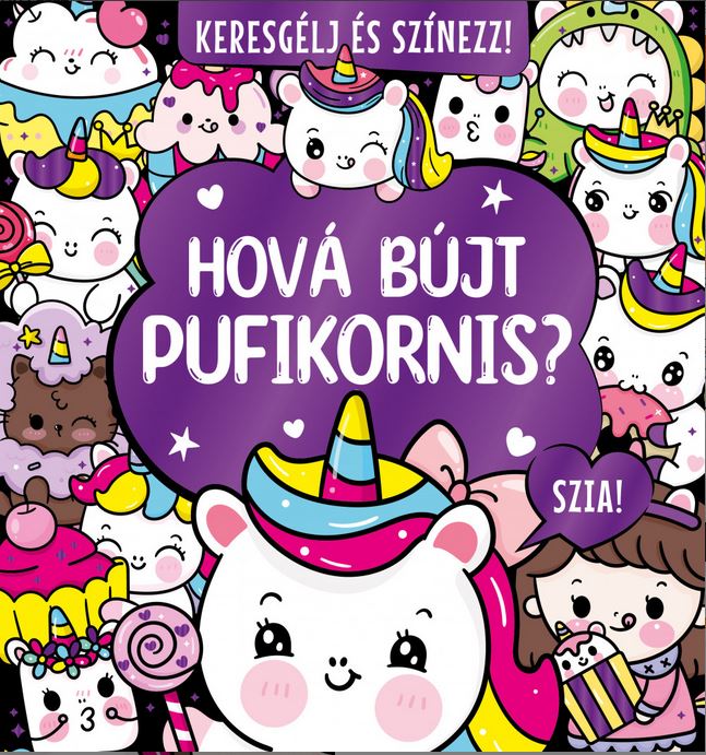 .- - Keresgélj és színezz! - Hová bújt Pufikornis?