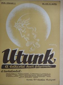 Csávossy Elemér S. J. - Utunk 1940. szeptember 1. [antikvár]
