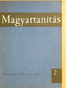 Abaházi Richárdné - Magyartanítás 1975. március-április [antikvár]