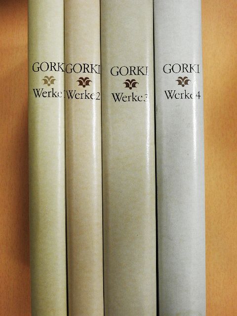 Maxim Gorki - Maxim Gorki Werke in vier Bänden 1-4 [antikvár]