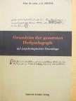 Joseph O. Vértes - Grundriss der gesamten Heilpädagogik [antikvár]