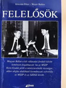 Kóczián Péter - Felelősök (kétszeresen dedikált példány) [antikvár]