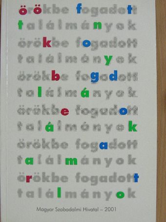 Örökbe fogadott találmányok [antikvár]