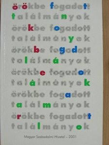 Örökbe fogadott találmányok [antikvár]