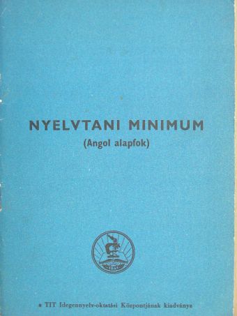 Dr. Hegedűs József - Nyelvtani minimum [antikvár]