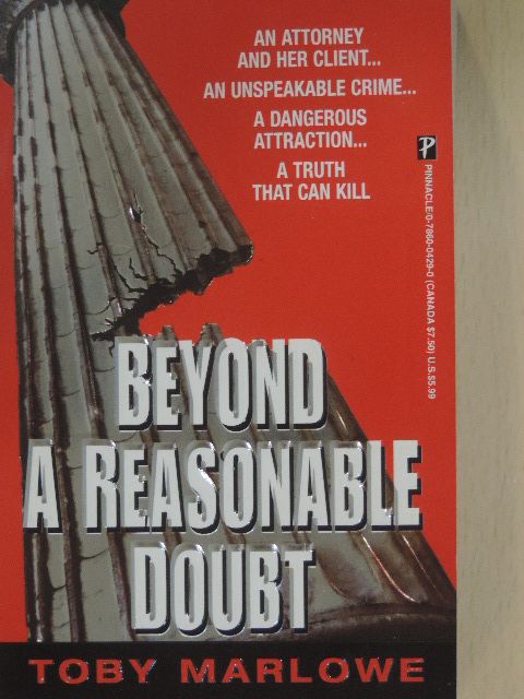 Toby Marlowe - Beyond a Reasonable Doubt [antikvár]