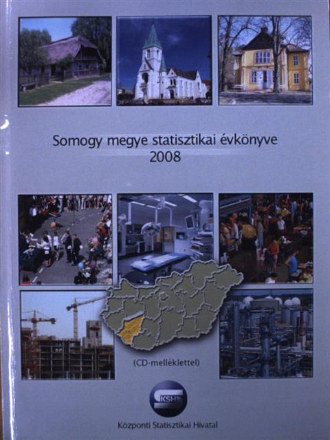 Somogy megye statisztikai évkönyve 2008 - CD-vel [antikvár]