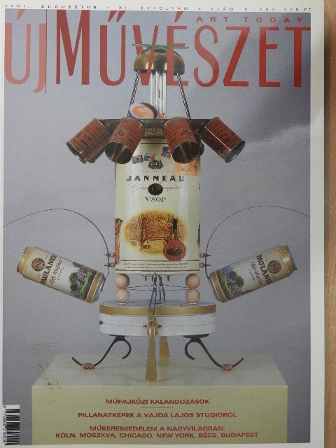 Bagyó Anna - Új Művészet 2001. augusztus [antikvár]