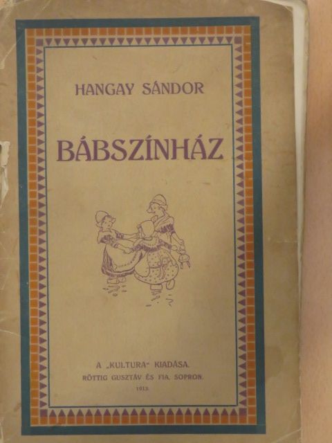 Hangay Sándor - Bábszínház (rossz állapotú) [antikvár]