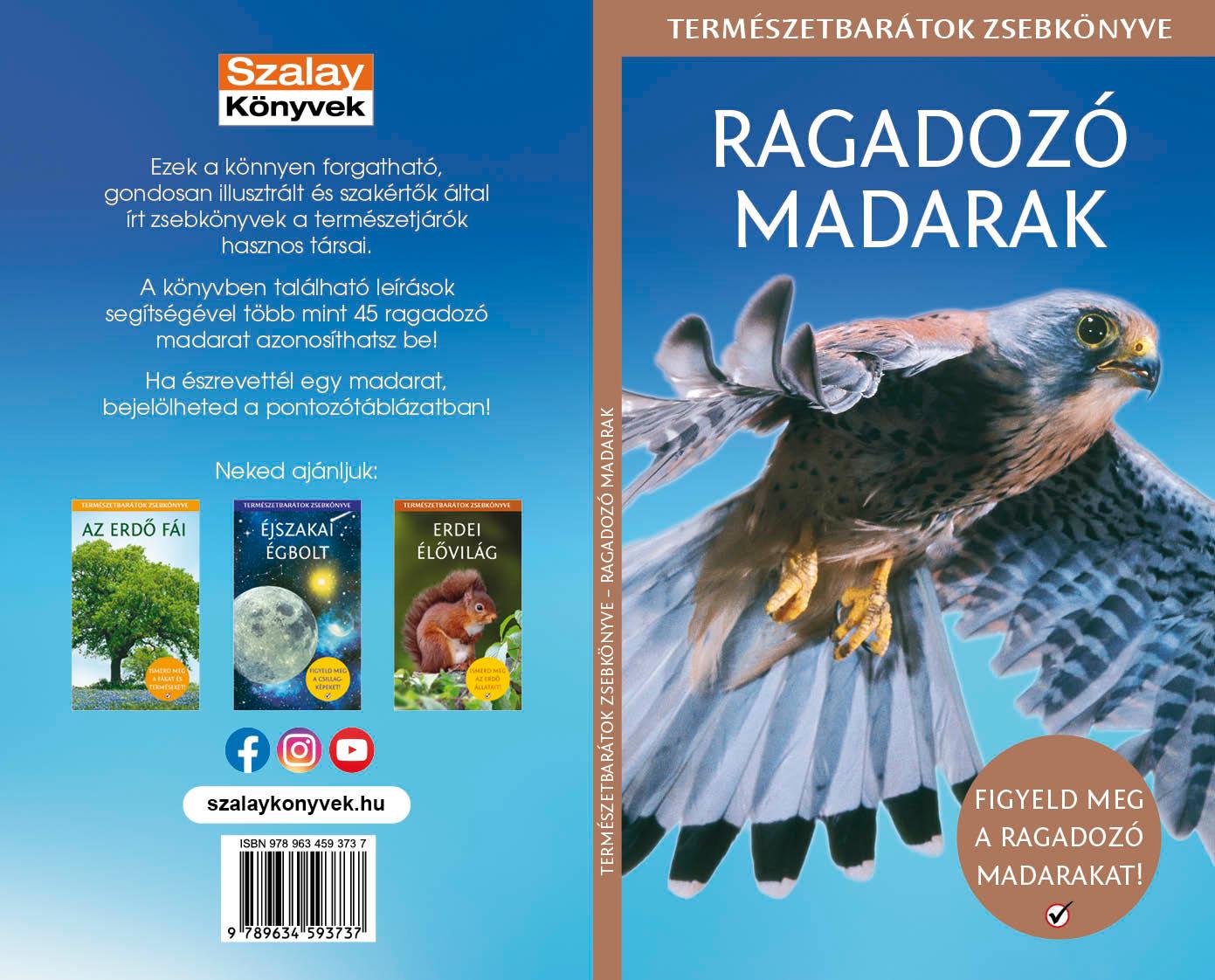 Szalay Könyvkiadó - Ragadozó madarak - Természetbarátok zsebkönyve