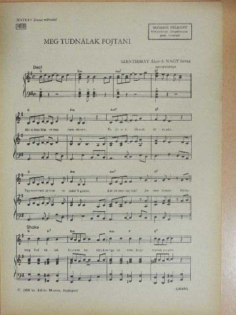 S. Nagy István - Meg tudnálak fojtani [antikvár]