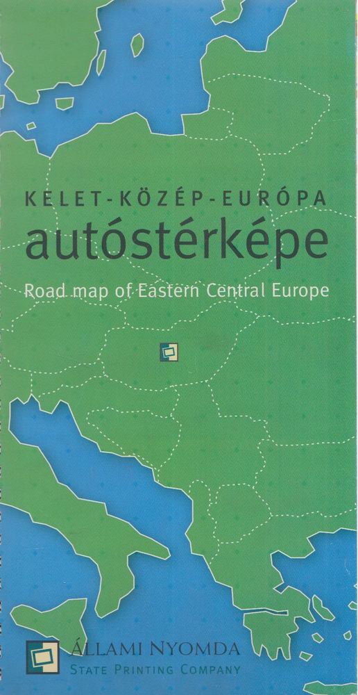 Gyergyák György - Kelet-Közép-Európa autóstérképe [antikvár]