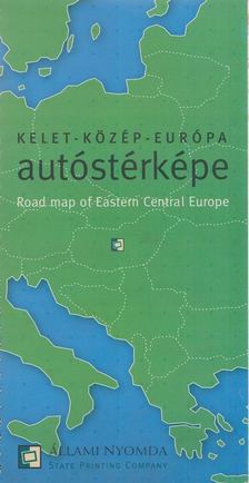Gyergyák György - Kelet-Közép-Európa autóstérképe [antikvár]