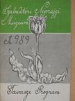 Szabadtéri Néprajzi Múzeum - Tavaszi program 1989 [antikvár]