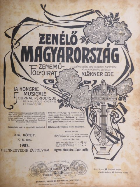 Albert L. - Zenélő Magyarország 1907. január-december [antikvár]