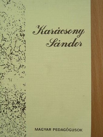 Kontra György - Karácsony Sándor [antikvár]