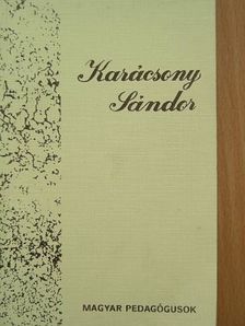 Kontra György - Karácsony Sándor [antikvár]