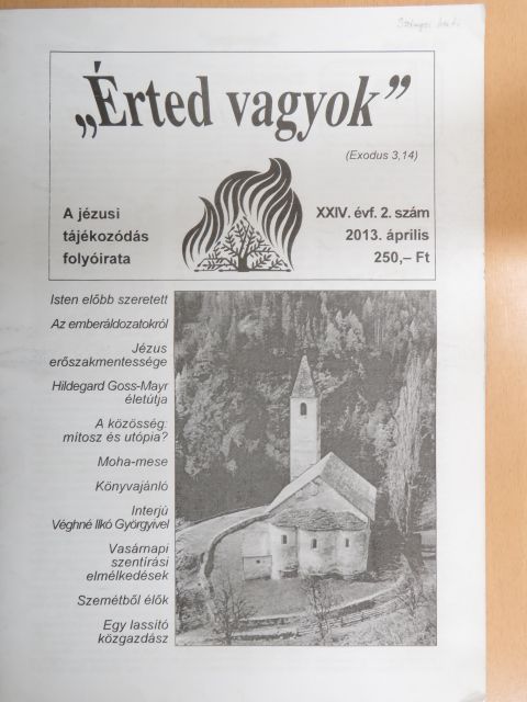 Farkas István - "Érted vagyok" 2013. április [antikvár]
