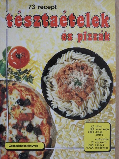 Jeanne Hertzog - Tésztaételek és pizzák [antikvár]