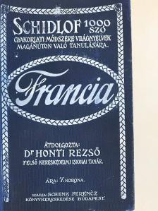 Schidlof - Schidlof gyakorlati módszere - Francia 1-10. füzet [antikvár]