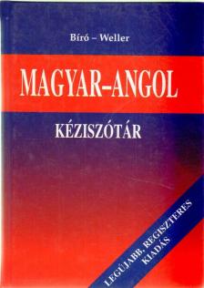 BÍRÓ LAJOS PÁL, WILLER JÓZSEF - Magyar-angol kéziszótár [antikvár]
