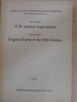 Pálfy István - A 20. századi angol dráma [antikvár]