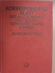Korrespondenzblatt des Allgemeinen Deutschen Gewerkschaftsbundes - 32. Jahrgang (gótbetűs) [antikvár]