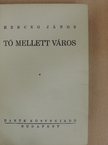 Herceg János - Tó mellett város [antikvár]