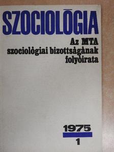 Ágoston László - Szociológia 1975/1. [antikvár]